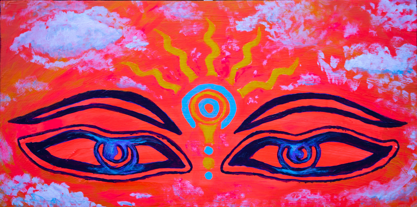 The Light Has Been Turned On (Original Painting)