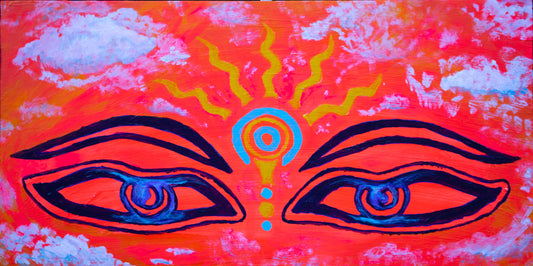 The Light Has Been Turned On (Original Painting)
