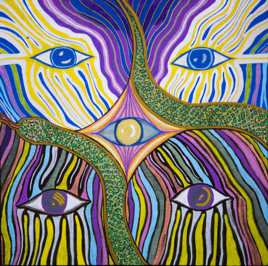 Serpent of Sight (Original Painting)